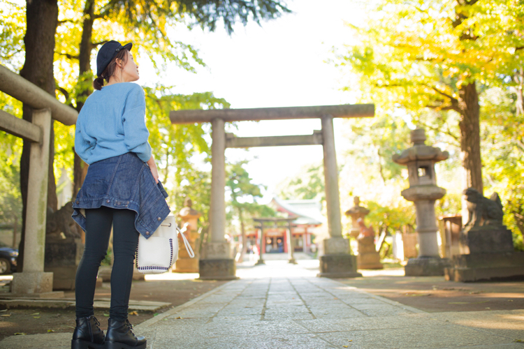 品川神社で金運アップ＆東海道の第一宿で見つけたのはかわいい【秋のかき氷】